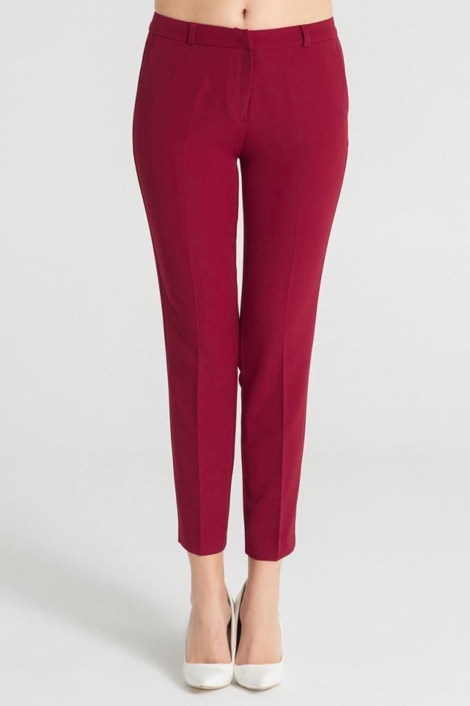 Bordo Basic Pantolon