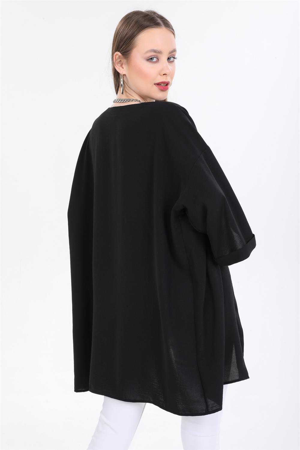 Yarım Kol Basic Kimono