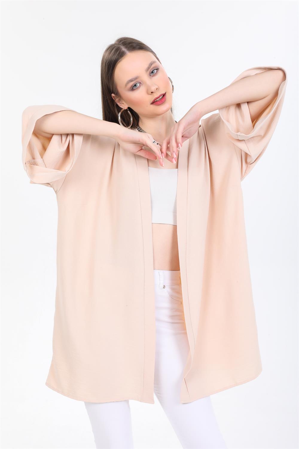 Yarım Kol Basic Kimono