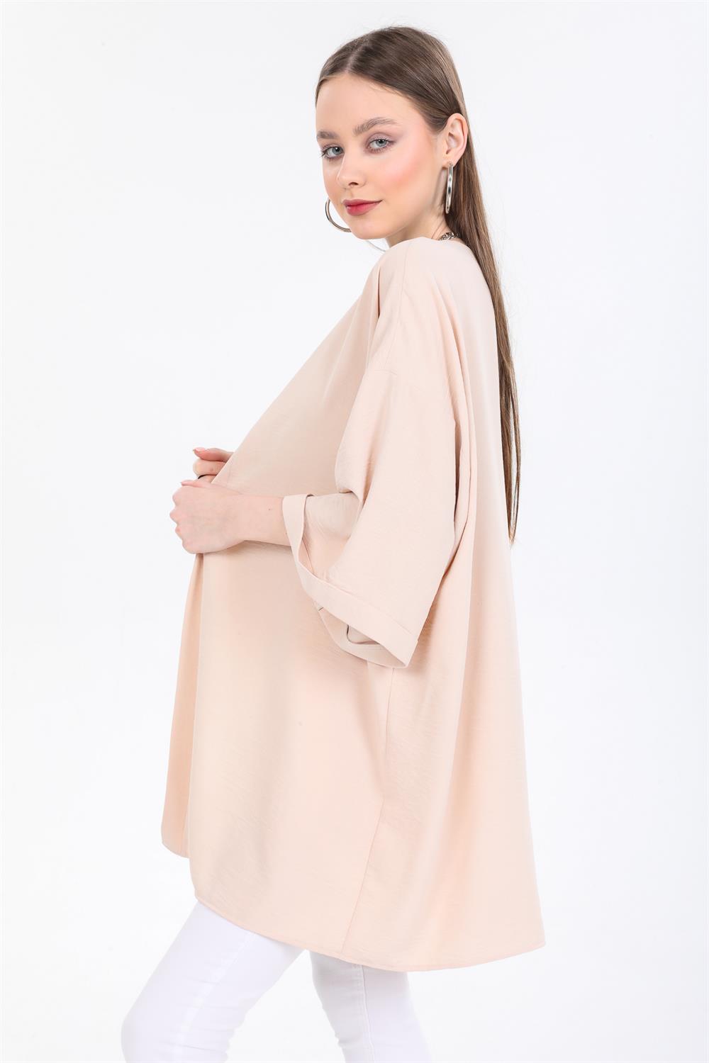 Yarım Kol Basic Kimono